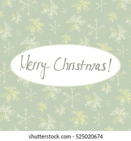 Christmas card. Vector illustration