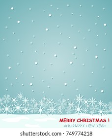 Christmas card vector illustration