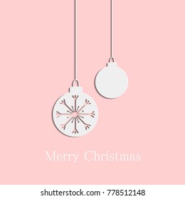 Christmas card. Vector illustration