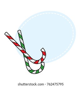 Christmas card. Vector illustration. New Year's and Christmas.