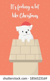 Christmas Card Vector Illustration Set