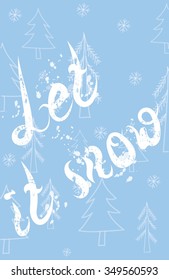  Christmas card. Vector illustration. Template for Greeting Scrapbooking, Congratulations, Invitations.
