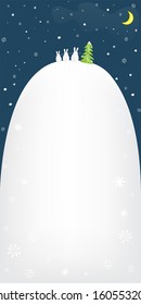 Christmas card (vector version)
