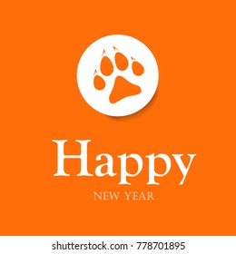 Christmas cards 2018 per year dog