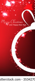 Christmas cards. New year. Winter holidays. Celebration. Decorative abstract background. Greeting.
