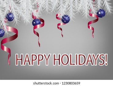Christmas cards. Simple design.