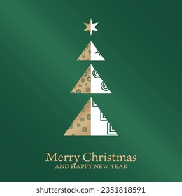 Christmas cards with a tree theme to use as a business Christmas card or e-card
