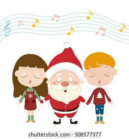 Christmas carolers