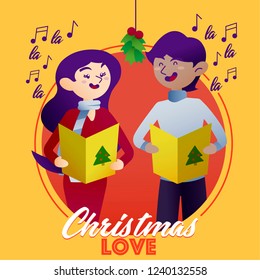 Christmas carols of love