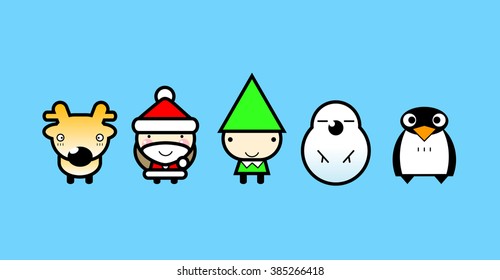 christmas cartoon character