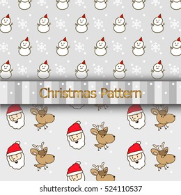 Christmas Cartoon Pattern