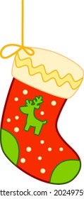 Weihnachtskarikaturen, Clipkunst. Weihnachtsklammer, Vektorgrafik