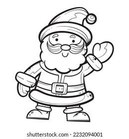 Christmas cartoons to decorate the card. Coloring for children.