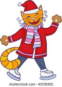 christmas cat