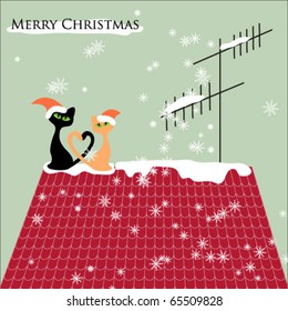 Christmas cats