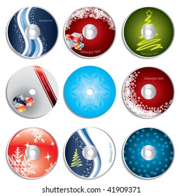 Christmas Cd&dvd Labels