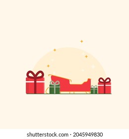 Christmas Celebration Flat Design Illustration