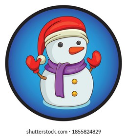 Christmas celebration icon vector graphic illustration. Perfect for application icons or web icons