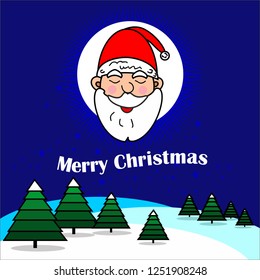 Christmas celebration . vector illustration