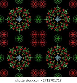 Natal modelo vetor celebração design sem emenda