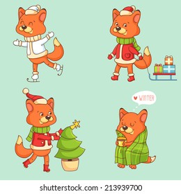Christmas Character - Fox