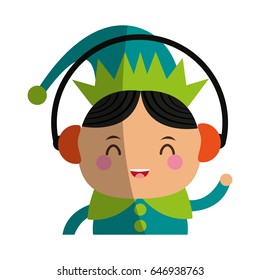 christmas character icon image 