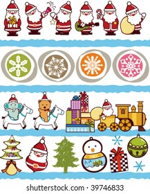 Weihnachtszeichen-Muster SEAMLESS 1