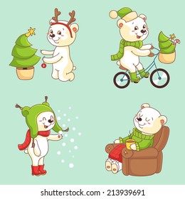 Christmas Character - Polar Bear