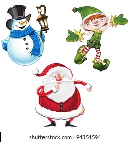 Christmas Character Set