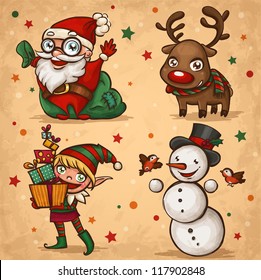 Christmas characters