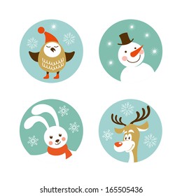 Christmas characters