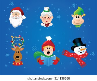 Christmas characters