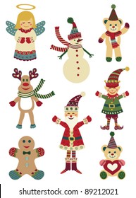 Christmas characters