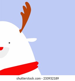 Christmas characters -  reindeer bear
