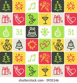 christmas check pattern - others of same series : http://www.shutterstock.com/lightboxes.mhtml?lightbox_id=498955