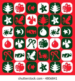 Christmas checked pattern - others of same series : http://www.shutterstock.com/lightboxes.mhtml?lightbox_id=616270