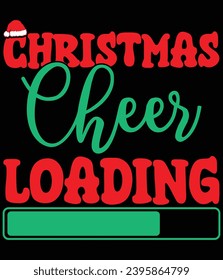 "Christmas cheer loading" EPS Vector File