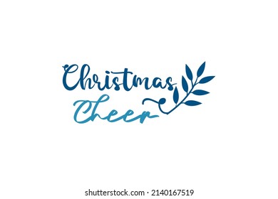 Citas de Navidad. Concepto de tipografía de vectores creativos