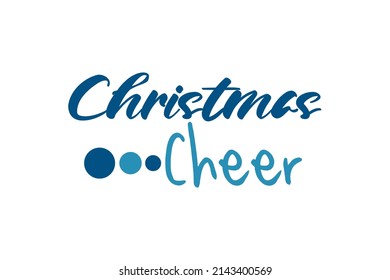 Citas de Navidad. Concepto de tipografía de vectores creativos