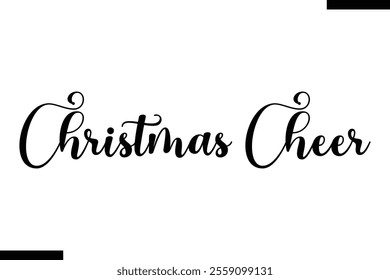 Christmas Cheer  christmas trees quotes text typography