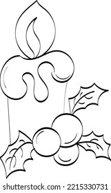 Christmas Cheers. Christmas hand drawn element design for print or use as poster, card, flyer or T Shirt
