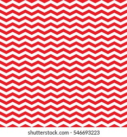 Christmas chevron pattern seamless background texture in red