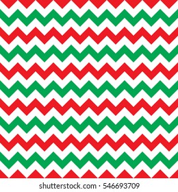 Christmas chevron pattern seamless background texture