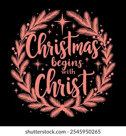 Christmas Christian T-shirts, Funny Christmas Quotes, Christmas Saying, Holiday T-shirt