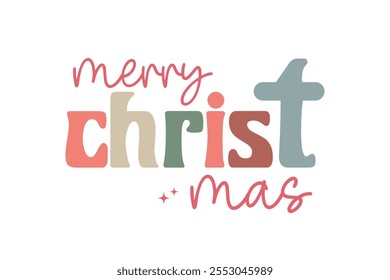 Christmas Christian Typography T Shirt Design