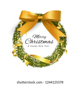Christmas Circle Background