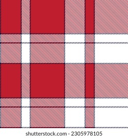 Christmas Classic Plaid textured seamless pattern for fashion textiles and graphics