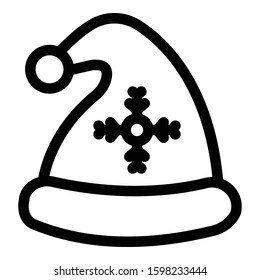 
Christmas, claus, hat, santa Isolated Vector icon which can easily modify or edit
