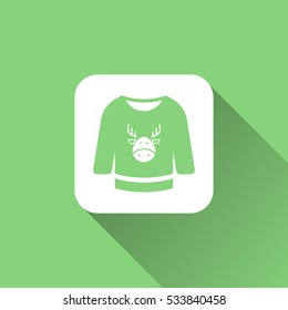 christmas coat icon