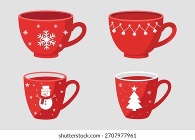 Christmas Coffee Cup Bundle – Festive Holiday Mug Collection